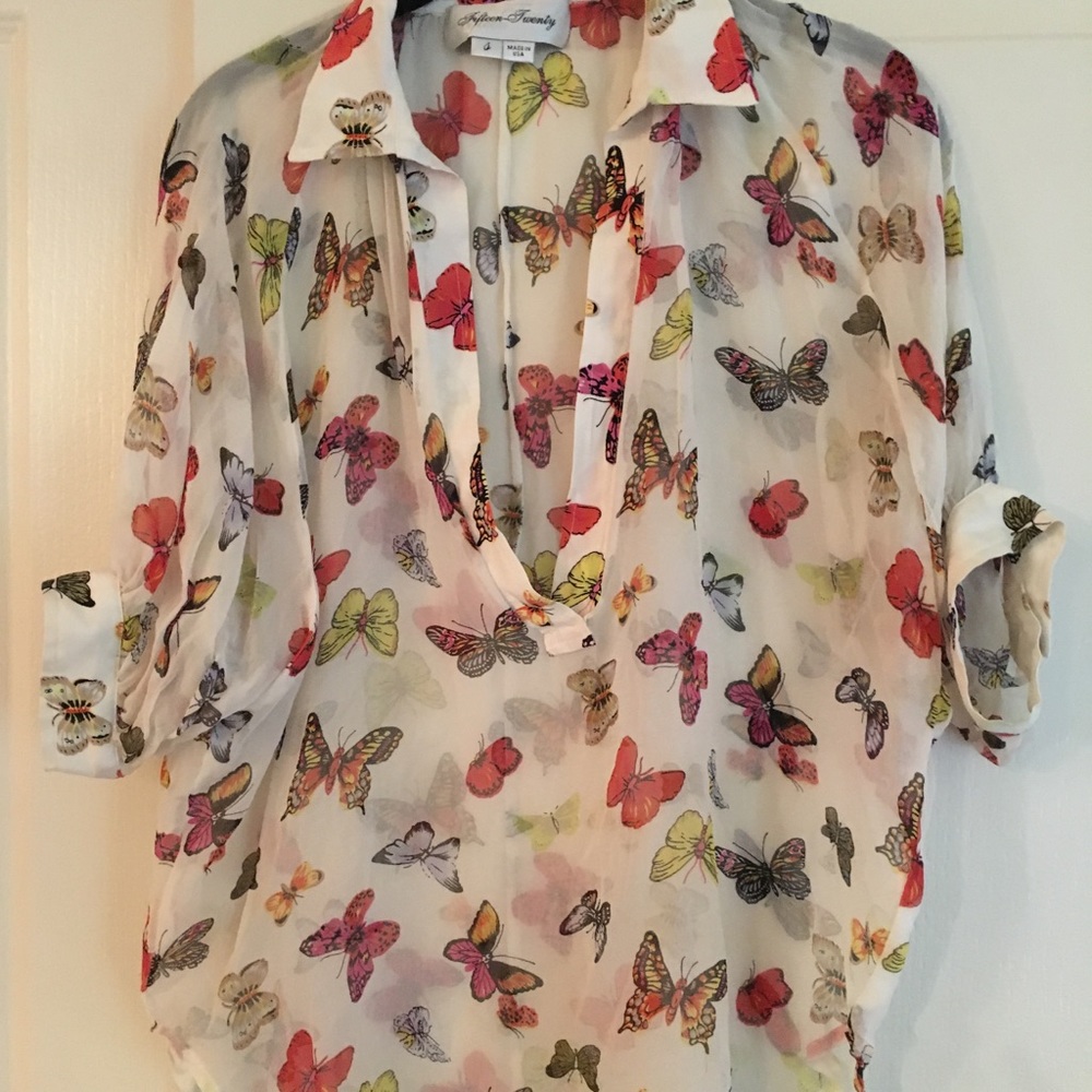 Fifteen Twenty Butterfly Blouse